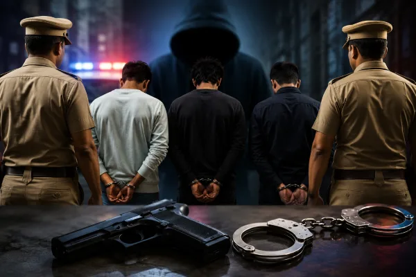 दिल्ली में बड़ी वारदात से पहले लॉरेंस बिश्नोई गिरोह के तीन शूटर गिरफ्तार, टारगेट किलिंग की साजिश नाकाम